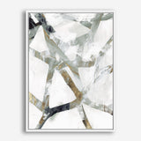 Shop Interconnect II Canvas Print a painted abstract themed framed canvas wall art print from The Print Emporium artwork collection - Buy Australian made fine art painting style stretched canvas prints for the home and your interior decor space, TPE-PC-PI173-CA-35X46-NF