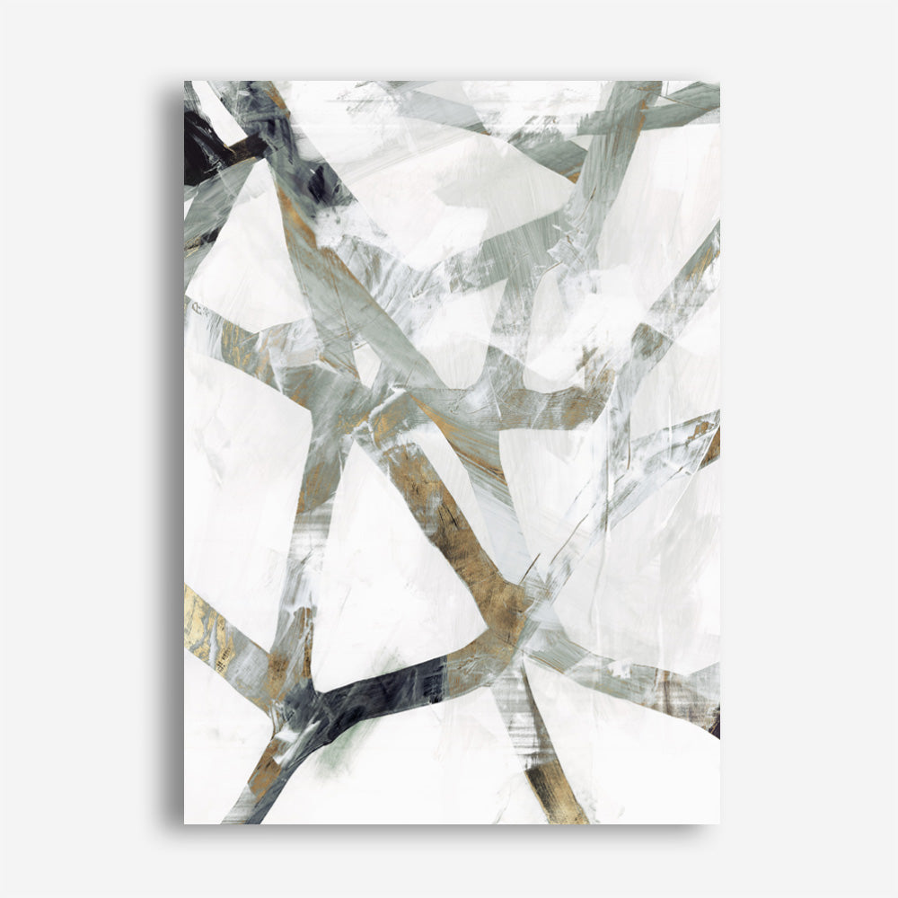 Shop Interconnect II Canvas Print a painted abstract themed framed canvas wall art print from The Print Emporium artwork collection - Buy Australian made fine art painting style stretched canvas prints for the home and your interior decor space, TPE-PC-PI173-CA-35X46-NF