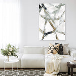 Shop Interconnect II Canvas Print a painted abstract themed framed canvas wall art print from The Print Emporium artwork collection - Buy Australian made fine art painting style stretched canvas prints for the home and your interior decor space, TPE-PC-PI173-CA-35X46-NF