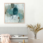 Shop Internal Reflection (Square) Art Print a painted abstract themed wall art print from The Print Emporium wall artwork collection - Buy Australian made fine art painting style poster and framed prints for the home and your interior decor room, TPE-PC-PI379-AP