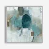 Shop Internal Reflection (Square) Canvas Print a painted abstract themed framed canvas wall art print from The Print Emporium artwork collection - Buy Australian made fine art painting style stretched canvas prints for the home and your interior decor space, TPE-PC-PI379-CA-40X40-NF
