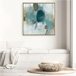 Shop Internal Reflection (Square) Canvas Print a painted abstract themed framed canvas wall art print from The Print Emporium artwork collection - Buy Australian made fine art painting style stretched canvas prints for the home and your interior decor space, TPE-PC-PI379-CA-40X40-NF