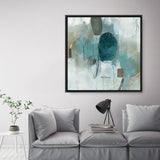 Shop Internal Reflection (Square) Canvas Print a painted abstract themed framed canvas wall art print from The Print Emporium artwork collection - Buy Australian made fine art painting style stretched canvas prints for the home and your interior decor space, TPE-PC-PI379-CA-40X40-NF