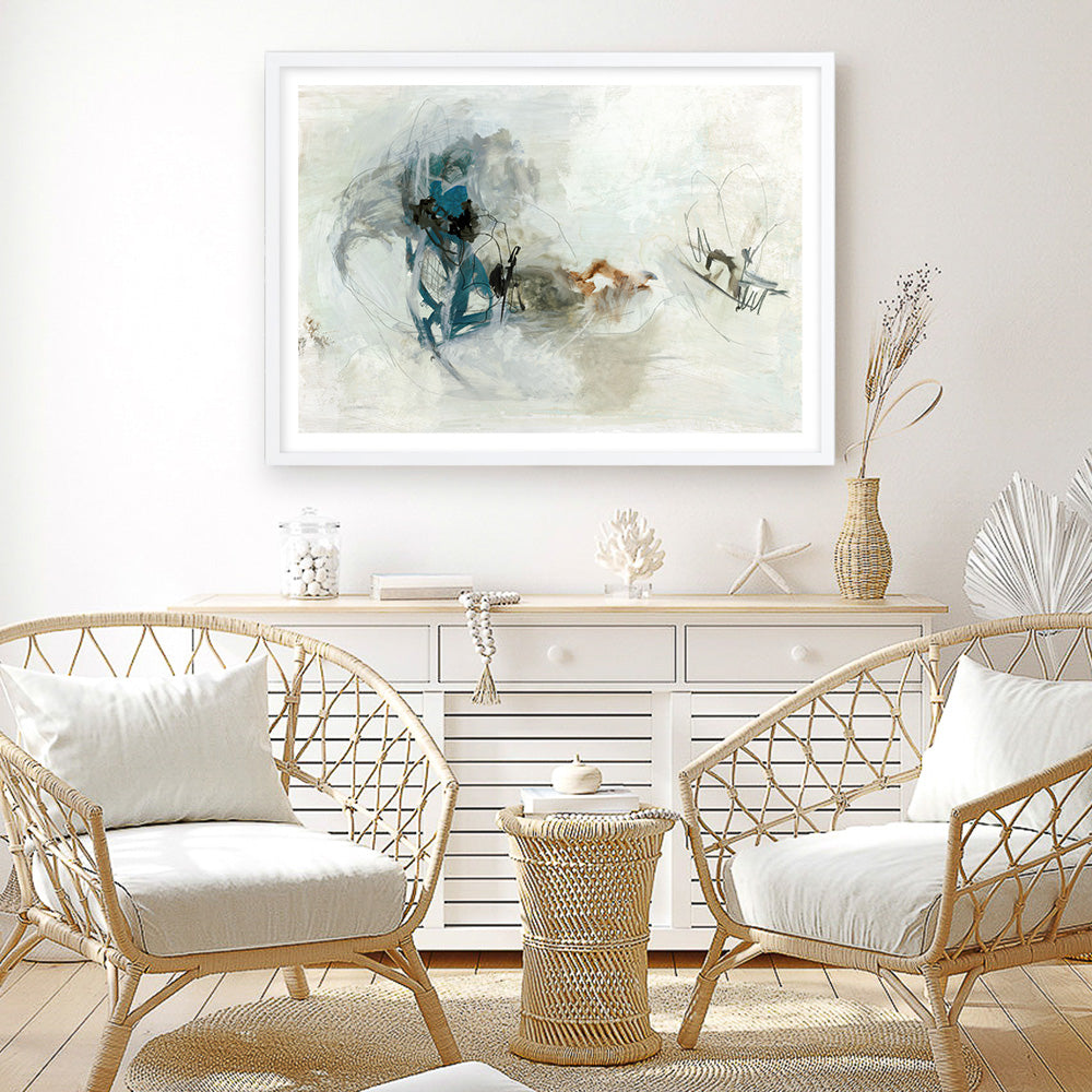 Shop Into The Wild Art Print a painted abstract themed wall art print from The Print Emporium wall artwork collection - Buy Australian made fine art painting style poster and framed prints for the home and your interior decor room, TPE-PC-PI383-AP