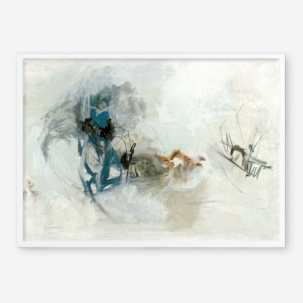Shop Into The Wild Art Print a painted abstract themed wall art print from The Print Emporium wall artwork collection - Buy Australian made fine art painting style poster and framed prints for the home and your interior decor room, TPE-PC-PI383-AP