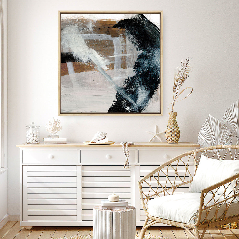 Shop Inviting (Square) Canvas Print a painted abstract themed framed canvas wall art print from The Print Emporium artwork collection - Buy Australian made fine art painting style stretched canvas prints for the home and your interior decor space, TPE-DH-284-CA-40X40-NF