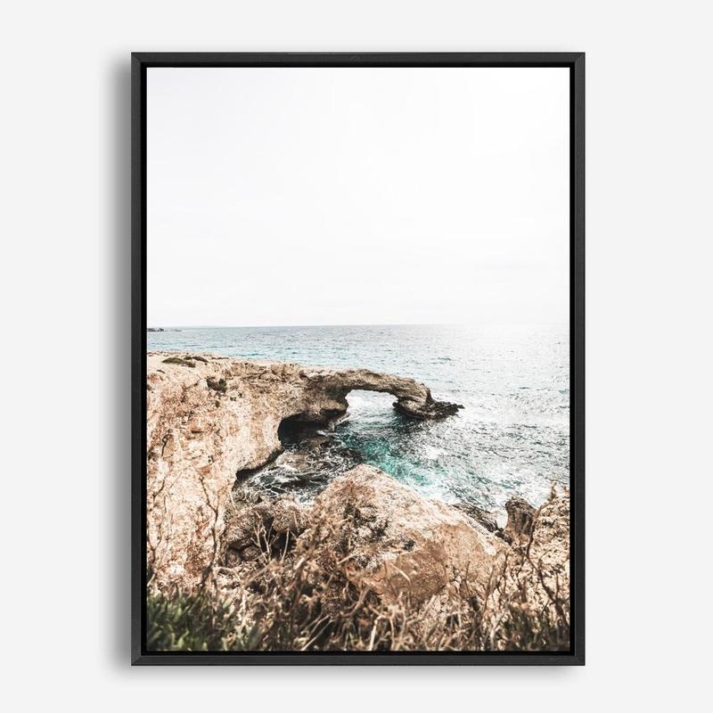 Shop Island Arch Photo Canvas Print a coastal themed photography framed stretched canvas print from The Print Emporium wall artwork collection - Buy Australian made prints for the home and your interior decor space, TPE-1059-CA-35X46-NF