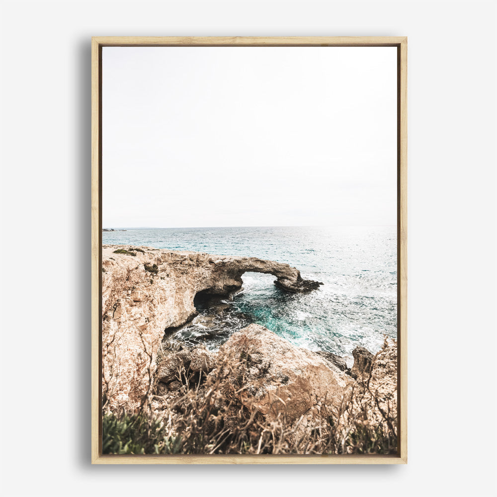 Shop Island Arch Photo Canvas Print a coastal themed photography framed stretched canvas print from The Print Emporium wall artwork collection - Buy Australian made prints for the home and your interior decor space, TPE-1059-CA-35X46-NF