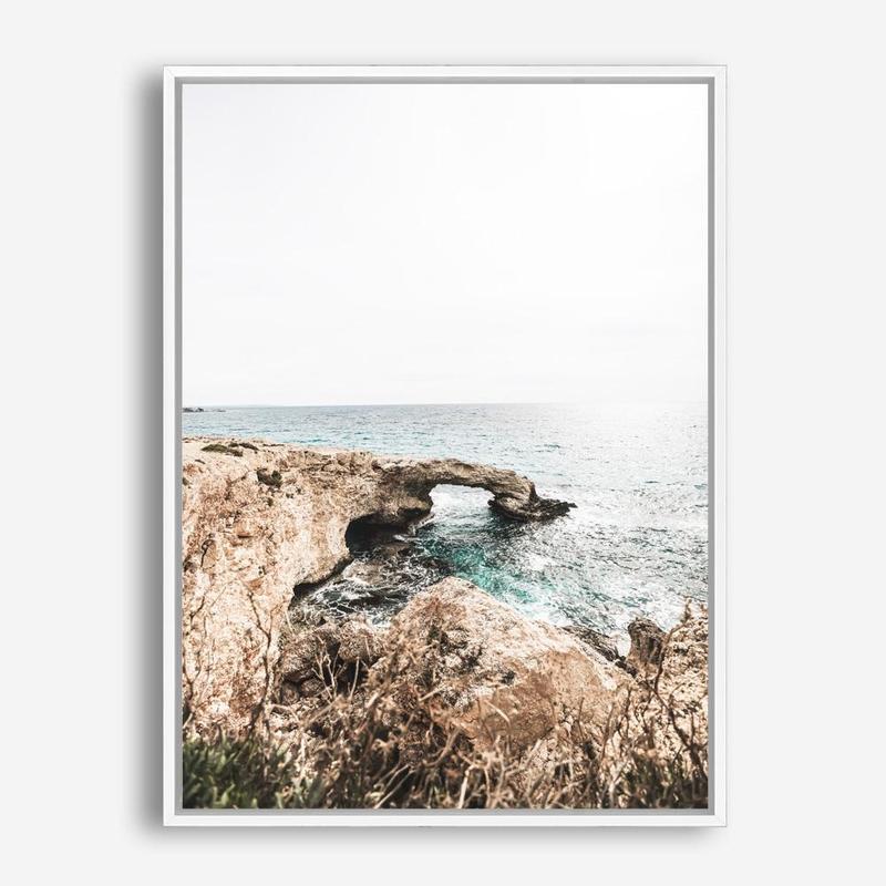 Shop Island Arch Photo Canvas Print a coastal themed photography framed stretched canvas print from The Print Emporium wall artwork collection - Buy Australian made prints for the home and your interior decor space, TPE-1059-CA-35X46-NF
