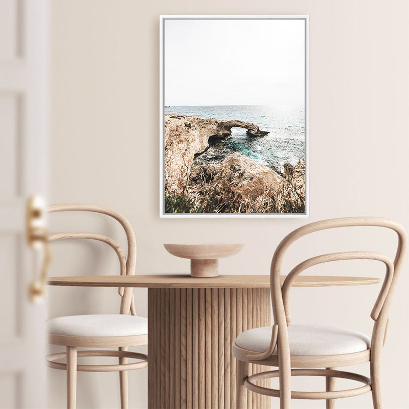 Shop Island Arch Photo Canvas Print a coastal themed photography framed stretched canvas print from The Print Emporium wall artwork collection - Buy Australian made prints for the home and your interior decor space, TPE-1059-CA-35X46-NF