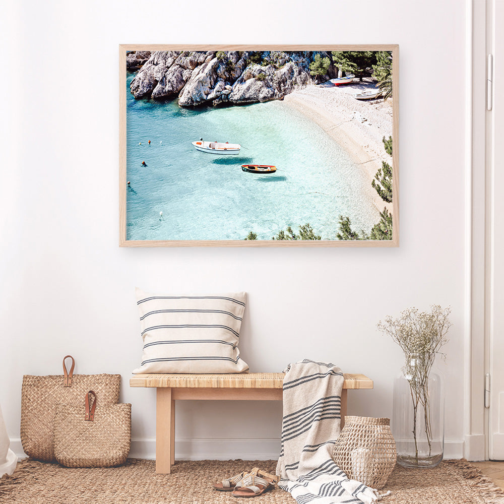 Shop Island Bay Photo Art Print a coastal themed photography wall art print from The Print Emporium wall artwork collection - Buy Australian made fine art poster and framed prints for the home and your interior decor, TPE-1285-AP