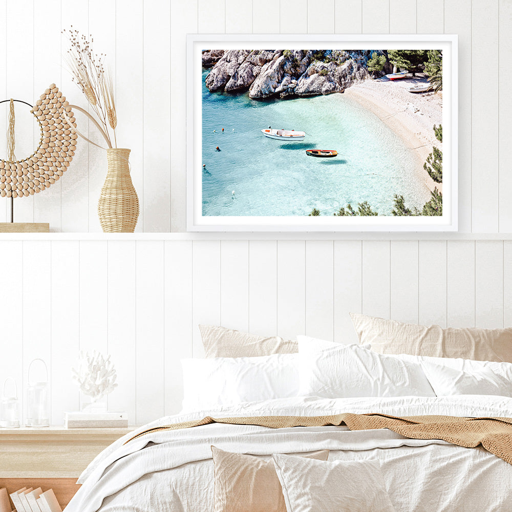 Shop Island Bay Photo Art Print a coastal themed photography wall art print from The Print Emporium wall artwork collection - Buy Australian made fine art poster and framed prints for the home and your interior decor, TPE-1285-AP