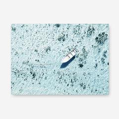 Shop Island Boat I Photo Canvas Print a coastal themed photography framed stretched canvas print from The Print Emporium wall artwork collection - Buy Australian made prints for the home and your interior decor space, TPE-1194-CA-35X46-NF