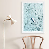 Shop Island Boat II Photo Art Print a coastal themed photography wall art print from The Print Emporium wall artwork collection - Buy Australian made fine art poster and framed prints for the home and your interior decor, TPE-1195-AP