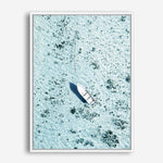 Shop Island Boat II Photo Canvas Print a coastal themed photography framed stretched canvas print from The Print Emporium wall artwork collection - Buy Australian made prints for the home and your interior decor space, TPE-1195-CA-35X46-NF
