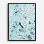 Shop Island Boat II Photo Canvas Print a coastal themed photography framed stretched canvas print from The Print Emporium wall artwork collection - Buy Australian made prints for the home and your interior decor space, TPE-1195-CA-35X46-NF