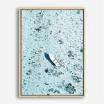 Shop Island Boat II Photo Canvas Print a coastal themed photography framed stretched canvas print from The Print Emporium wall artwork collection - Buy Australian made prints for the home and your interior decor space, TPE-1195-CA-35X46-NF