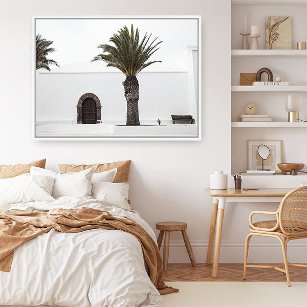 Shop Island Church Photo Canvas Print a coastal themed photography framed stretched canvas print from The Print Emporium wall artwork collection - Buy Australian made prints for the home and your interior decor space, TPE-838-CA-35X46-NF