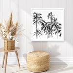 Shop Island Coconut Palms I (Square) Photo Art Print a photography wall art print from The Print Emporium wall artwork collection - Buy Australian made fine art poster and framed prints for the home and your interior decor room, TPE-1282-AP