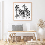 Shop Island Coconut Palms I (Square) Photo Art Print a photography wall art print from The Print Emporium wall artwork collection - Buy Australian made fine art poster and framed prints for the home and your interior decor room, TPE-1282-AP