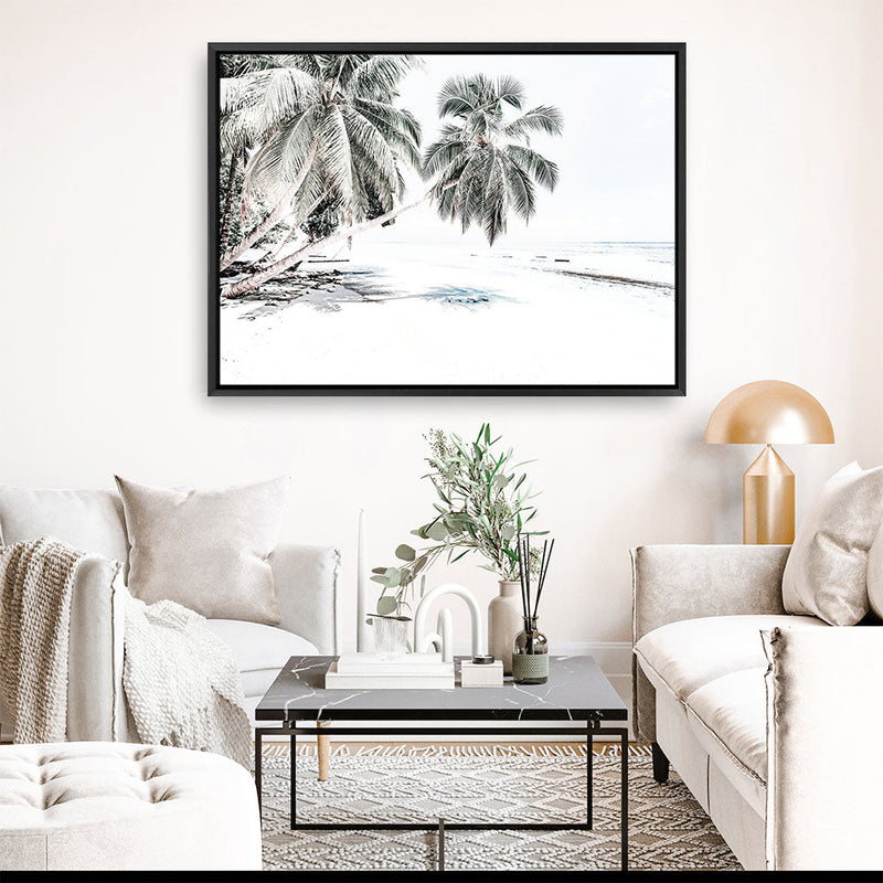 Shop Island Days Photo Canvas Print a coastal themed photography framed stretched canvas print from The Print Emporium wall artwork collection - Buy Australian made prints for the home and your interior decor space, TPE-592-CA-35X46-NF