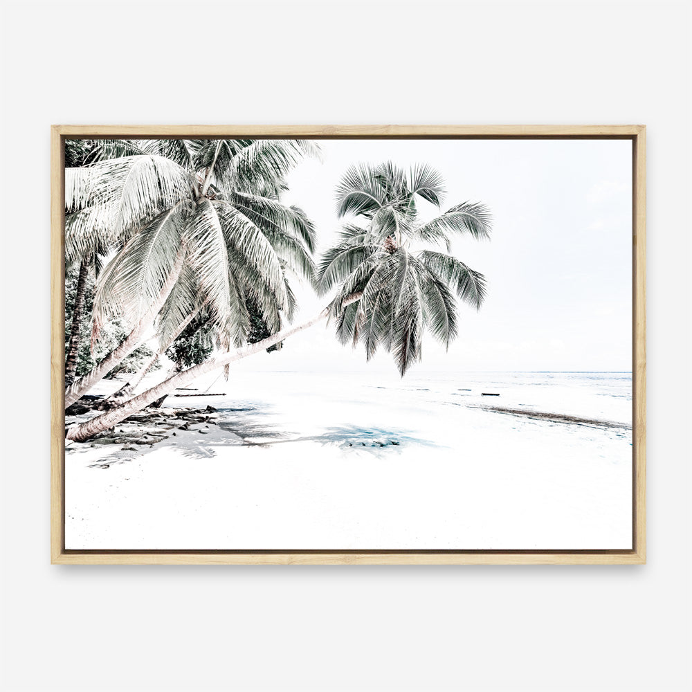 Shop Island Days Photo Canvas Print a coastal themed photography framed stretched canvas print from The Print Emporium wall artwork collection - Buy Australian made prints for the home and your interior decor space, TPE-592-CA-35X46-NF
