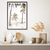 Shop Island Hammock II Photo Art Print a coastal themed photography wall art print from The Print Emporium wall artwork collection - Buy Australian made fine art poster and framed prints for the home and your interior decor, TPE-1052-AP