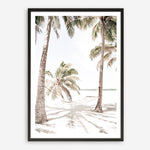 Shop Island Hammock II Photo Art Print a coastal themed photography wall art print from The Print Emporium wall artwork collection - Buy Australian made fine art poster and framed prints for the home and your interior decor, TPE-1052-AP