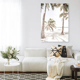 Shop Island Hammock II Photo Canvas Print a coastal themed photography framed stretched canvas print from The Print Emporium wall artwork collection - Buy Australian made prints for the home and your interior decor space, TPE-1052-CA-35X46-NF
