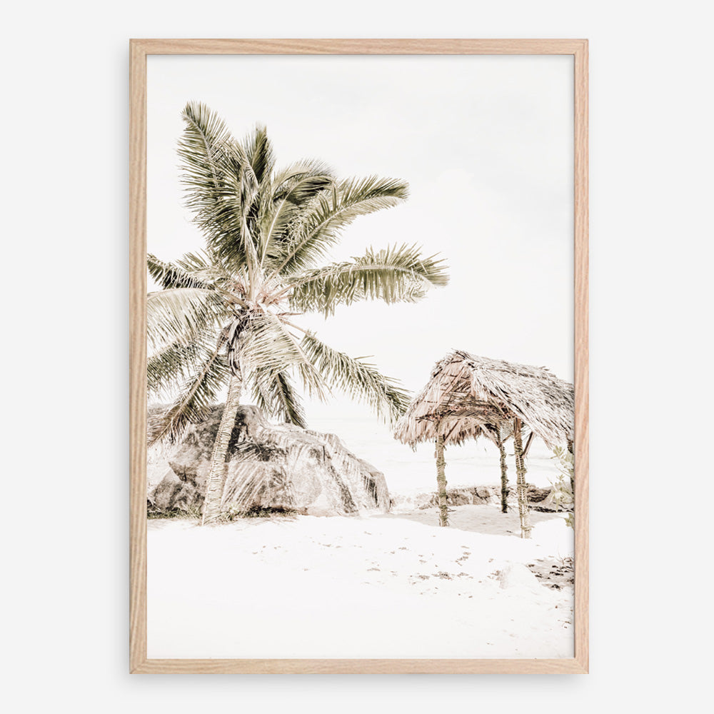 Shop Island Hut Photo Art Print a coastal themed photography wall art print from The Print Emporium wall artwork collection - Buy Australian made fine art poster and framed prints for the home and your interior decor