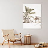 Shop Island Hut Photo Canvas Print a coastal themed photography framed stretched canvas print from The Print Emporium wall artwork collection - Buy Australian made prints for the home and your interior decor space