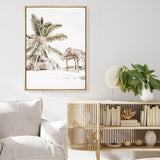 Shop Island Hut Photo Canvas Print a coastal themed photography framed stretched canvas print from The Print Emporium wall artwork collection - Buy Australian made prints for the home and your interior decor space