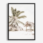 Shop Island Hut Photo Canvas Print a coastal themed photography framed stretched canvas print from The Print Emporium wall artwork collection - Buy Australian made prints for the home and your interior decor space