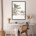 Shop Island Hut Photo Canvas Print a coastal themed photography framed stretched canvas print from The Print Emporium wall artwork collection - Buy Australian made prints for the home and your interior decor space