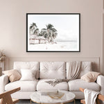 Shop Island Huts Photo Art Print a coastal themed photography wall art print from The Print Emporium wall artwork collection - Buy Australian made fine art poster and framed prints for the home and your interior decor, TPE-689-AP