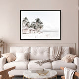 Shop Island Huts Photo Art Print a coastal themed photography wall art print from The Print Emporium wall artwork collection - Buy Australian made fine art poster and framed prints for the home and your interior decor, TPE-689-AP