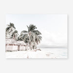 Shop Island Huts Photo Art Print a coastal themed photography wall art print from The Print Emporium wall artwork collection - Buy Australian made fine art poster and framed prints for the home and your interior decor, TPE-689-AP