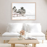 Shop Island Huts Photo Art Print a coastal themed photography wall art print from The Print Emporium wall artwork collection - Buy Australian made fine art poster and framed prints for the home and your interior decor, TPE-689-AP