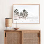 Shop Island Huts Photo Art Print a coastal themed photography wall art print from The Print Emporium wall artwork collection - Buy Australian made fine art poster and framed prints for the home and your interior decor, TPE-689-AP