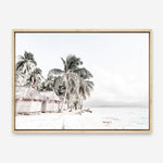 Shop Island Huts Photo Canvas Print a coastal themed photography framed stretched canvas print from The Print Emporium wall artwork collection - Buy Australian made prints for the home and your interior decor space, TPE-689-CA-35X46-NF