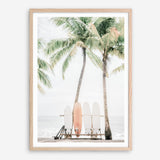 Shop Island Surfboards I Photo Art Print a coastal themed photography wall art print from The Print Emporium wall artwork collection - Buy Australian made fine art poster and framed prints for the home and your interior decor, TPE-1259-AP