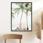 Shop Island Surfboards I Photo Art Print a coastal themed photography wall art print from The Print Emporium wall artwork collection - Buy Australian made fine art poster and framed prints for the home and your interior decor, TPE-1259-AP