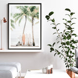 Shop Island Surfboards I Photo Art Print a coastal themed photography wall art print from The Print Emporium wall artwork collection - Buy Australian made fine art poster and framed prints for the home and your interior decor, TPE-1259-AP