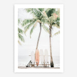 Shop Island Surfboards I Photo Art Print a coastal themed photography wall art print from The Print Emporium wall artwork collection - Buy Australian made fine art poster and framed prints for the home and your interior decor, TPE-1259-AP
