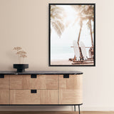 Shop Island Surfboards II Photo Canvas Print a coastal themed photography framed stretched canvas print from The Print Emporium wall artwork collection - Buy Australian made prints for the home and your interior decor space, TPE-1269-CA-35X46-NF