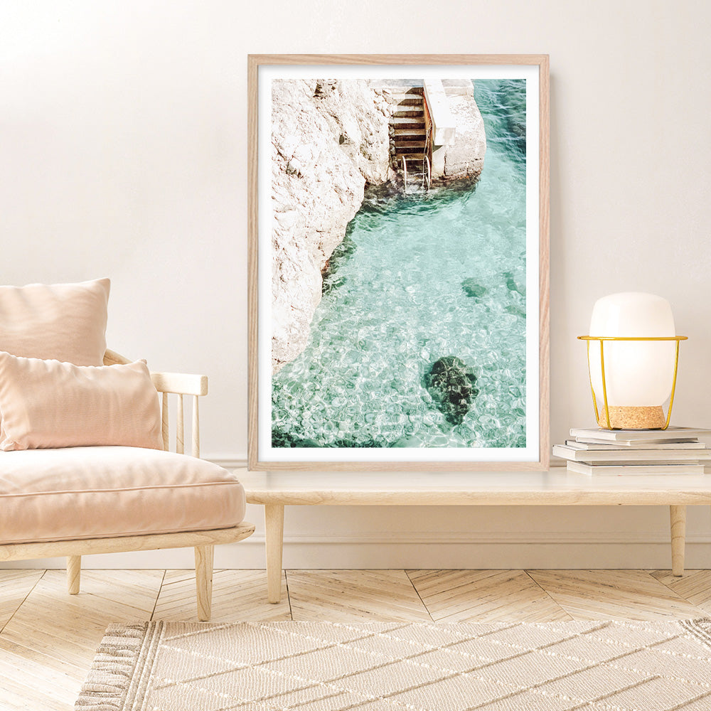 Shop Italian Coastline Photo Art Print a coastal themed photography wall art print from The Print Emporium wall artwork collection - Buy Australian made fine art poster and framed prints for the home and your interior decor, TPE-1162-AP