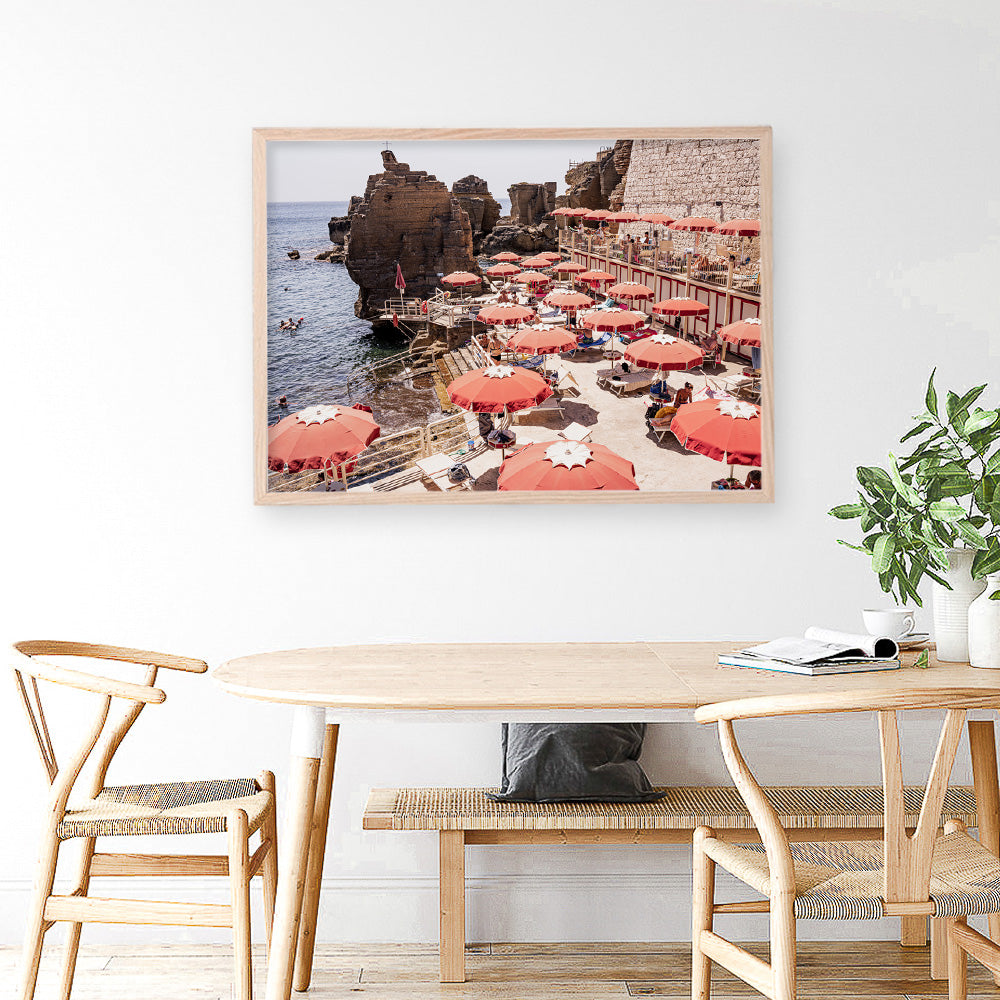 Shop Italian Sea Baths I Photo Art Print a coastal themed photography wall art print from The Print Emporium wall artwork collection - Buy Australian made fine art poster and framed prints for the home and your interior decor, TPE-1204-AP