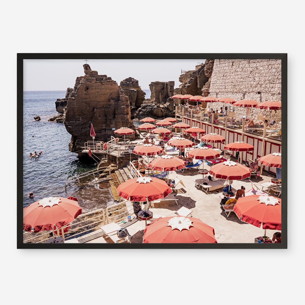 Shop Italian Sea Baths I Photo Art Print a coastal themed photography wall art print from The Print Emporium wall artwork collection - Buy Australian made fine art poster and framed prints for the home and your interior decor, TPE-1204-AP
