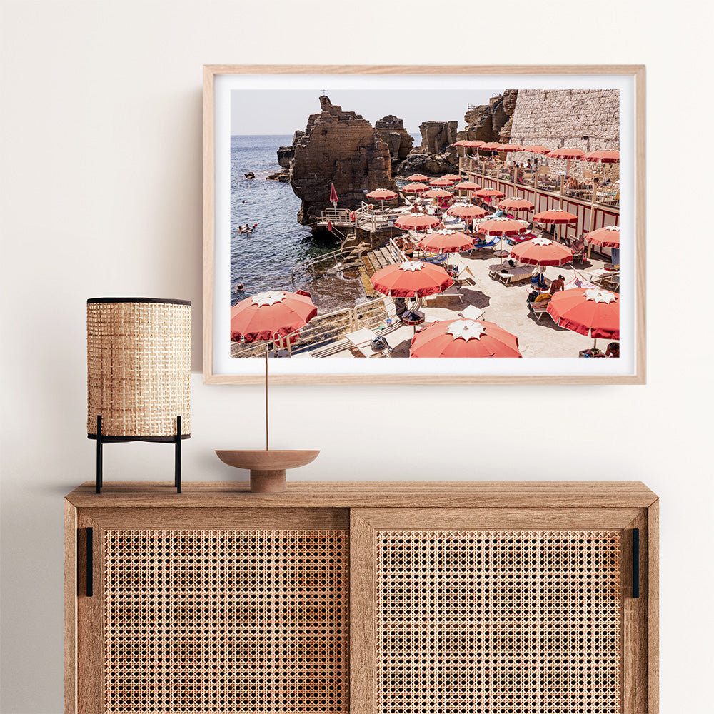 Shop Italian Sea Baths I Photo Art Print a coastal themed photography wall art print from The Print Emporium wall artwork collection - Buy Australian made fine art poster and framed prints for the home and your interior decor, TPE-1204-AP