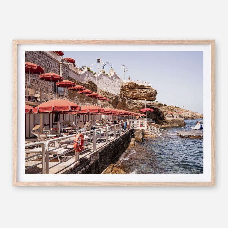 Shop Italian Sea Baths II Photo Art Print a coastal themed photography wall art print from The Print Emporium wall artwork collection - Buy Australian made fine art poster and framed prints for the home and your interior decor, TPE-1205-AP
